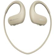 メモリーオーディオ WALKMAN（ウォークマン） 8GB ヘッドホンタイプ 防水対応 アイボリー NW-WS414 CM