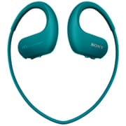 メモリーオーディオ WALKMAN（ウォークマン） 8GB ヘッドホンタイプ 防水対応 ブルー NW-WS414 LM