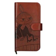 iPhone 6/6s ムーミンブックスタイルケース [リトルミイ チェア/ダークブラウン]