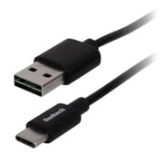 USB Type-Cコネクタ データ転送&充電ケーブル 1m ブラック OWL-CBJDCA10-BK