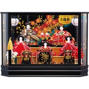 新寿の舞 三五五人 [親王ケース雛]