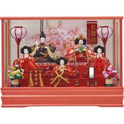 彩花 芥子五人 [親王ケース雛]