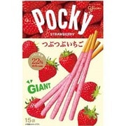 グリコ ジャイアントポッキー つぶつぶいちご 15袋