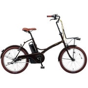 電動アシスト自転車 グリッター 20型 内装3段変速 8.0Ah マットビターブラウン BE-ELGL03T