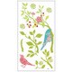 ルームデコステッカー 花 鳥(花柄) PLK136