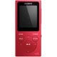 メモリーオーディオ WALKMAN（ウォークマン） 8GB FMラジオ搭載 レッド 海外仕様 NW-E394 RC E