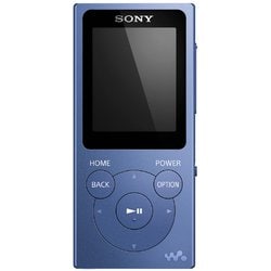 メモリーオーディオ WALKMAN（ウォークマン） 8GB FMラジオ搭載 ブルー 海外仕様 NW-E394 LC E