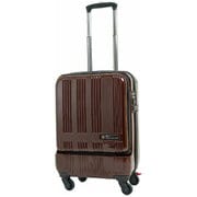 スーツケース フロントオープン 旅行日数目安:1~2泊 35L TSAロック搭載 機内持ち込み可 WINカーボン SK-0685-48