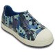 crocs bump it camo shoe kids C10 [クロックス バンプイット カモ シュー キッズ 17.5cm ネイビー]
