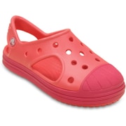 crocs bump it sandal kids C11 [18.0cm オレンジ]