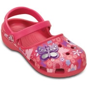 crocs karin butterfly clog kids C10 [17.5cm レッド]