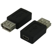 USBAB-M5BN [USB2.0 変換プラグ USB A(メス）-miniUSB(メス）]