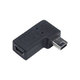 USB2.0 L型変換プラグ USB mini 5pin 右L型（フル結線） USBM5-RLF