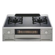 ガラストップ ワイドオートグリル 温度調節付 都市ガス用 左強火タイプ NLW2170ASSTL/13A