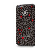 ZG-0067-IP06 [ギズモビーズ×JAMHOMEMADE LEOPARD BLACK iPhone 6/6s 4.7インチ用ケース]