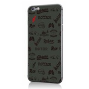 ZG-0070-IP06 [iPhone 6/6s用ケース ローター×ギズモビーズ ROTAR LOGO ALL. STARSROTA]