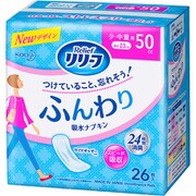 ふんわり吸水ナプキン 少・中量用 [吸水パンティライナー・ナプキン 軽失禁 女性用 26枚]