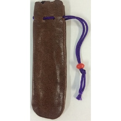 牛皮カラー印袋 No.0 （小小） 12×60mm用 茶 IB-K72