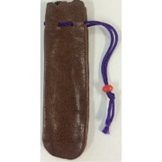 牛皮カラー印袋 No.0 （小小） 12×60mm用 茶 IB-K72