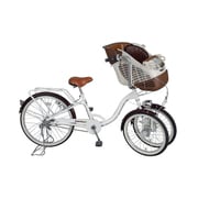 三輪自転車 24型 フロントチャイルドシート付 Bambina MG-CH243F