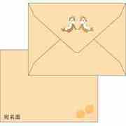 クラッシー封筒 ディズニー チップ&デール DZ-77507