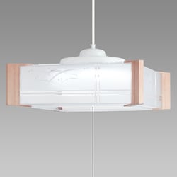 NEC ホタルクス（HotaluX） LED和風ペンダントライト 調光タイプ~8畳