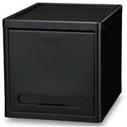 収納ラック フラップラック 1段 テオス（Teos） ブラック