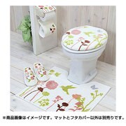 足元マット&フタカバーセット 普通用 バード