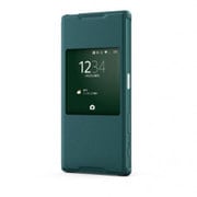 SCR42 [Xperia Z5 SO-01H用 ウィンドウ付きカバー グリーン]