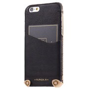 VT-69530-BK [iPhone 6Plus/6s Plus用 Minimalistレザーケース ブラック]