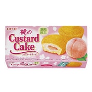 桃のカスタードケーキ 6個 [菓子]