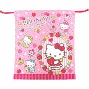 巾着 ハローキティ Sサイズ ピンク [キャラクターグッズ]