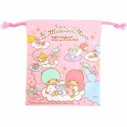 巾着 リトルツインスターズ Sサイズ [キャラクターグッズ]