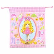 巾着 LICCA リカちゃん Mサイズ [キャラクターグッズ]