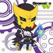 もふもふミニタオル Dimension W(ディメンジョンダブリュー) ルーザー