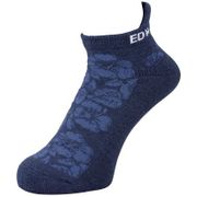 EDSS1610 ネイビー [ハイビスカス柄ソックス]