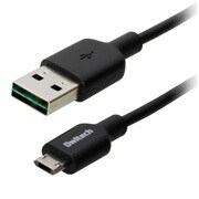 どっちも両挿し対応 マイクロUSBケーブル 1.5m ブラック OWL-CBJDMUB15-BK