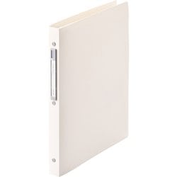 クリヤーブック交換式 noie-style（ノイエスタイル） A4 S型 ポケット10枚 ホワイト N7682-0