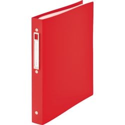 クリヤーブック交換式 noie-style（ノイエスタイル） A4 S型 ポケット20枚 レッド N7683-3