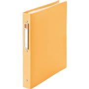 クリヤーブック交換式 noie-style(ノイエスタイル) A4 S型 ポケット20枚 オレンジ N7683-4