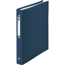 クリヤーブック交換式 noie-style（ノイエスタイル） A4 S型 ポケット20枚 ネイビー N7683-11
