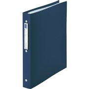 クリヤーブック交換式 noie-style(ノイエスタイル) A4 S型 ポケット20枚 ネイビー N7683-11