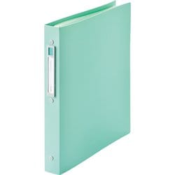 クリヤーブック交換式 noie-style（ノイエスタイル） A4 S型 ポケット20枚 ライトグリーン N7683-19