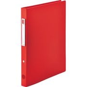 リングファイル A4 レッド F7681-3
