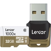 プロフェッショナル 1000倍速シリーズ microSDHCカード UHS-II CLASS10/UHS-CLASS3 32GB LSDMI32GCBJPR1000R