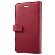 BSIP15CLBBRD [iPhone 6/6s レザーケース 右開きタイプ ICカード対応モデル レッド]
