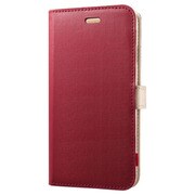 BSIP15CLSMRD [iPhone 6/6s レザーケース サイドマグネットタイプ ICカード対応モデル レッド]