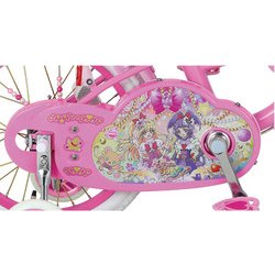 プリキュア　自転車　16インチ みゃあ様専用】プリキュア 自転車 16インチ 補助輪付 - メルカリ
