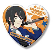 ハート缶バッジ アイドルマスター SideM 桜庭薫