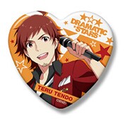 ハート缶バッジ アイドルマスター SideM 天道輝